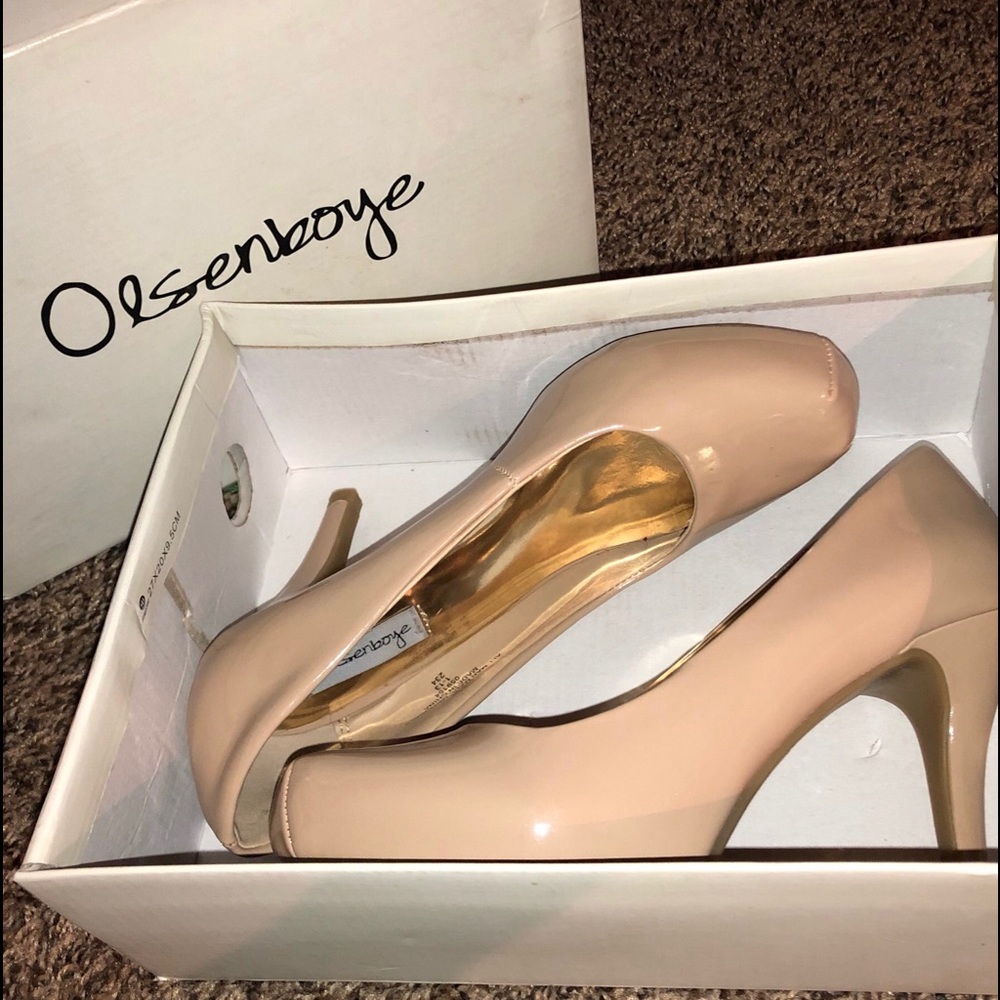 Obsenboye Nude Heels